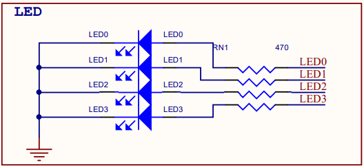 led灯板线路图原理图片