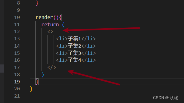 importing react fragment