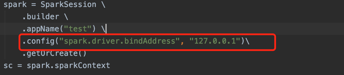 pypark本地运行报错Service ‘sparkDriver‘ could not bind on a random free port