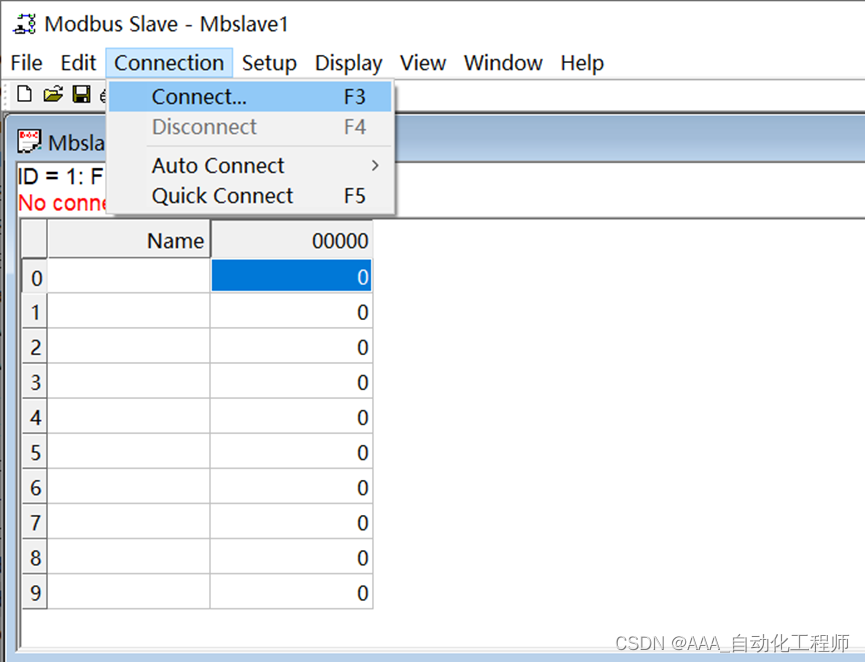 使用Modbus Slave和Modbus Poll进行MODBUS TCP通信仿真测试的方法介绍_modbus slave tcpCSDN博客