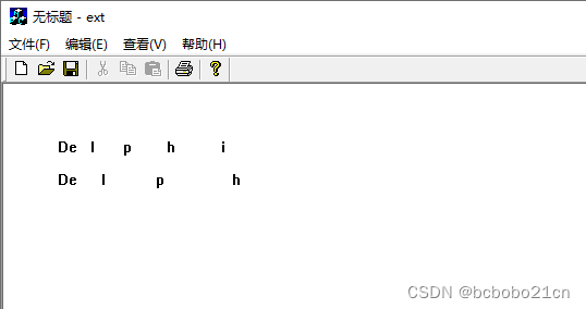 MFC ExtTextOut函数学习