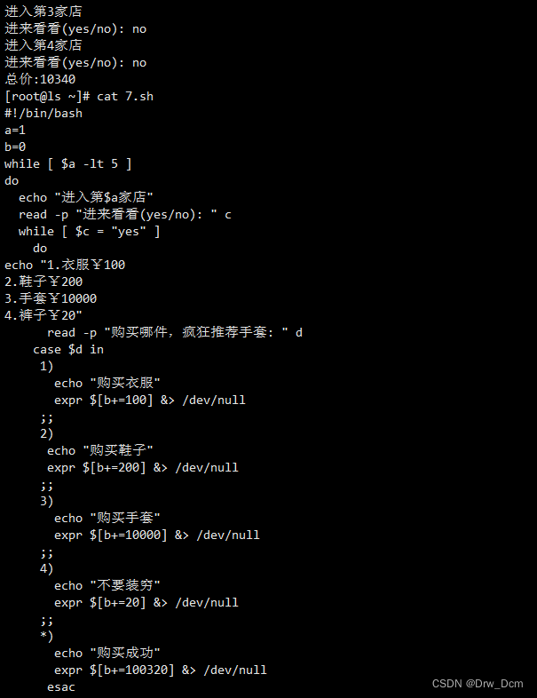 if,case,for,while_case循环用法-CSDN博客