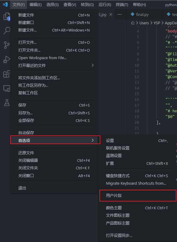 vscode一键添加UTF-8和作者信息_vscode如何在版权信息中添加编码信息-CSDN博客