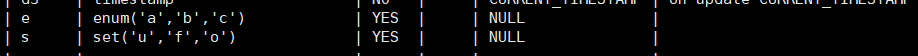 【MySQL】表的操作和数据类型