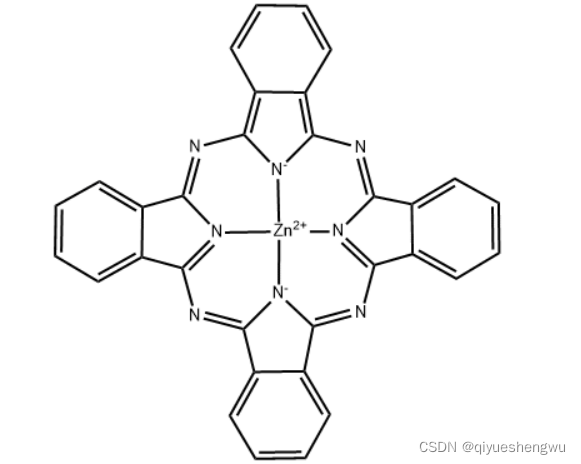 酞菁锌ZnPc，CAS:14320-04-8齐岳酞菁锌盐贵金属催化