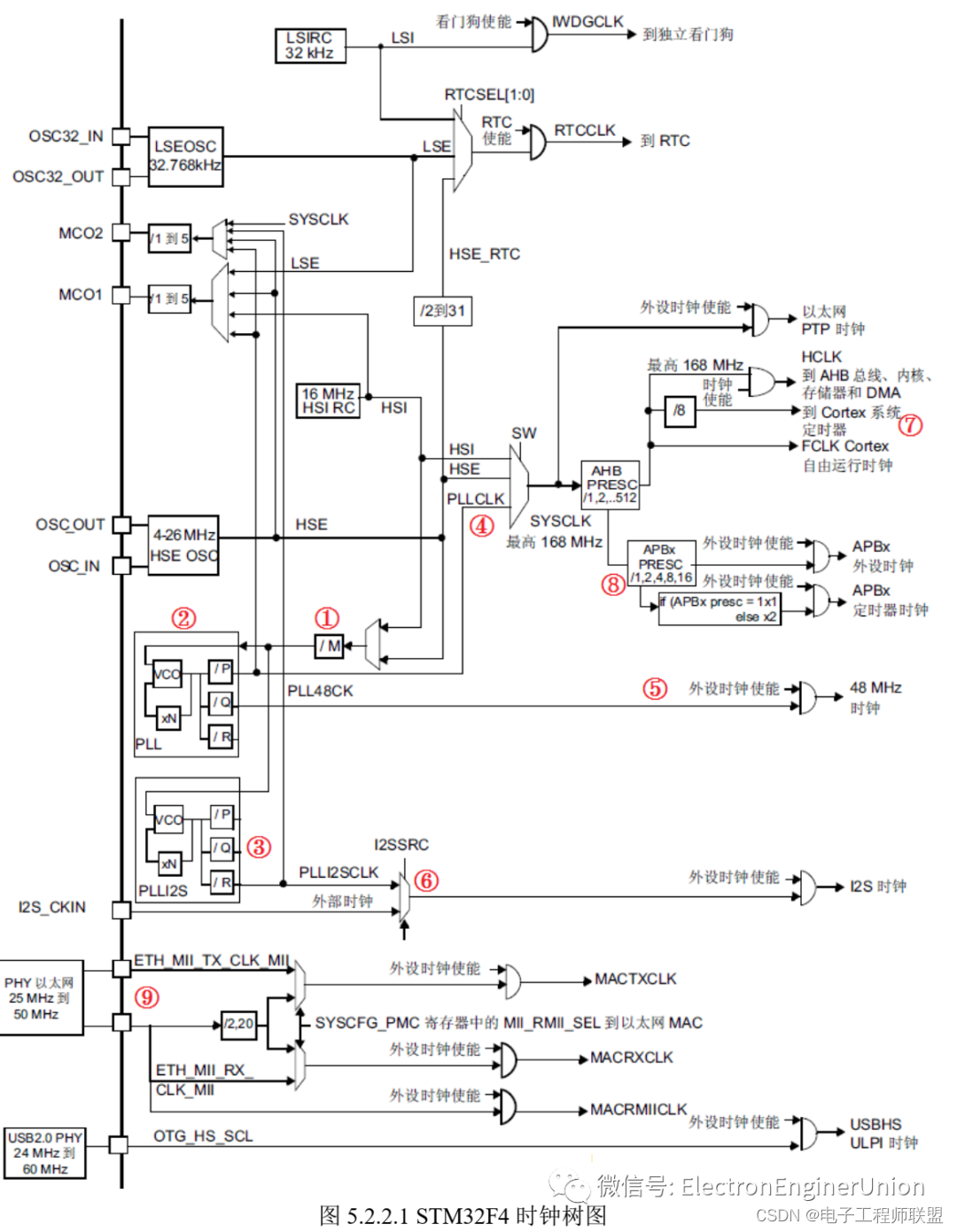 stm32f4时钟树