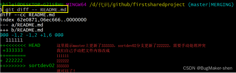 git本地分支管理