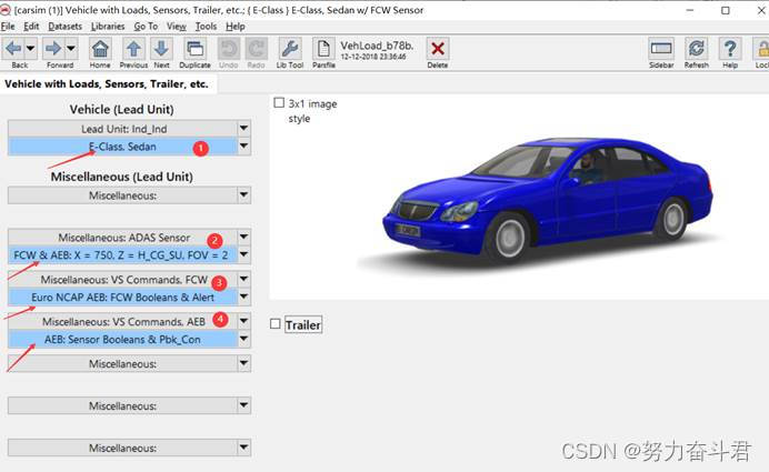 Carsim中汽车AEB简单测试_aebtestbench csdn-CSDN博客