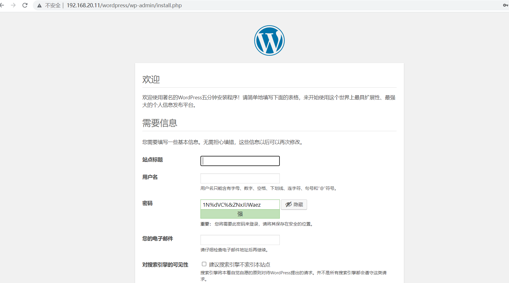 Docker builds LNMP + WordPress - Programmer Sought