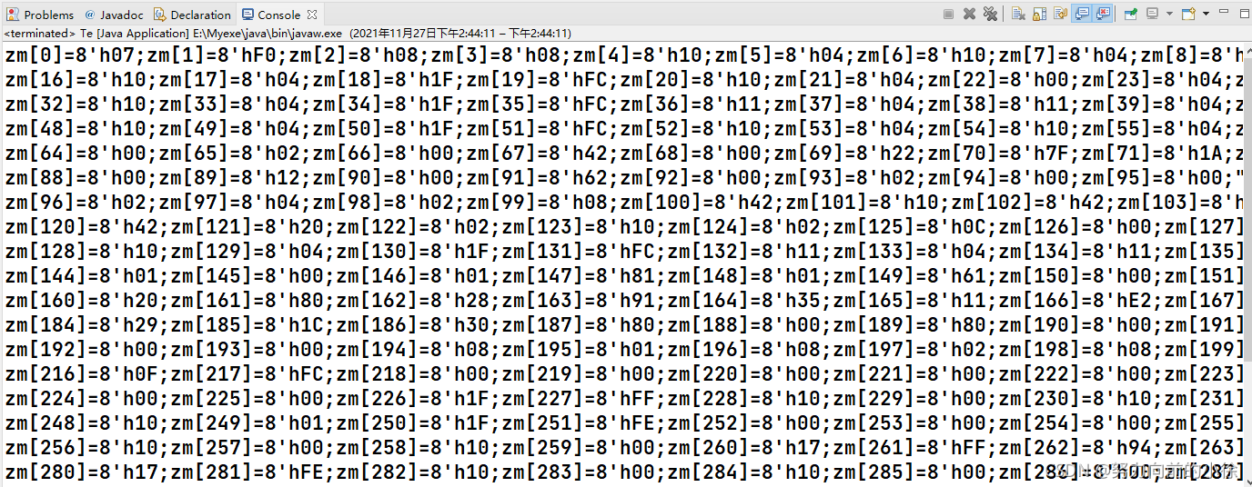 FPGA驱动OLED Verilog代码 （四）------ 字符和汉字显示