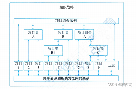 项目组合、项目集、项目和运营