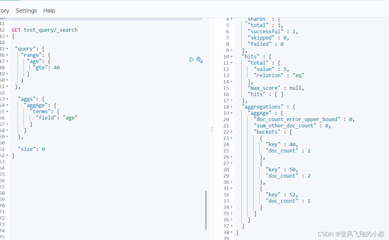 kibana 操作es文档详细总结