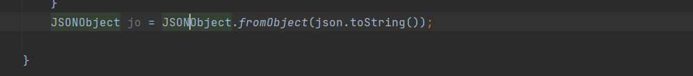 关于JSONObject.fromObject方法报错解决方法