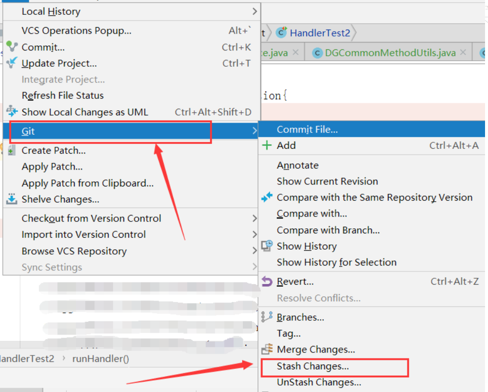 git中的Stash Changes和UnStash Changes用法CSDN博客