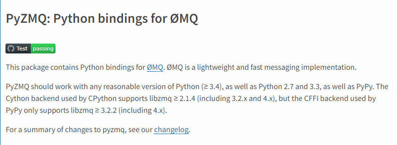 pyzmq