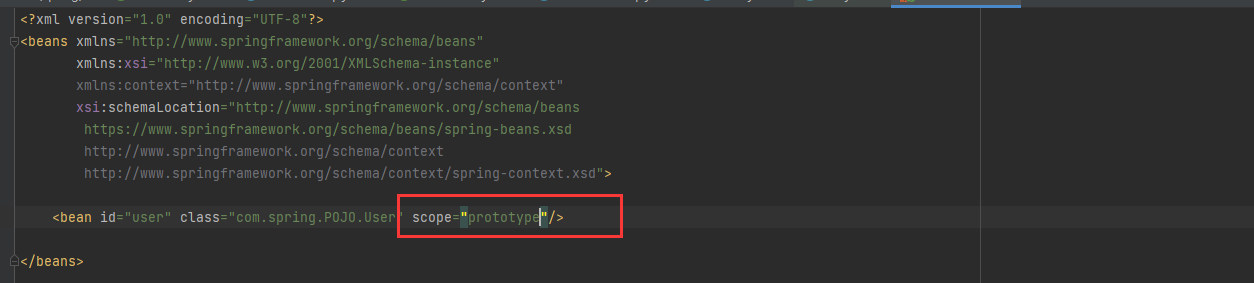JavaEE简单示例——Bean的作用域