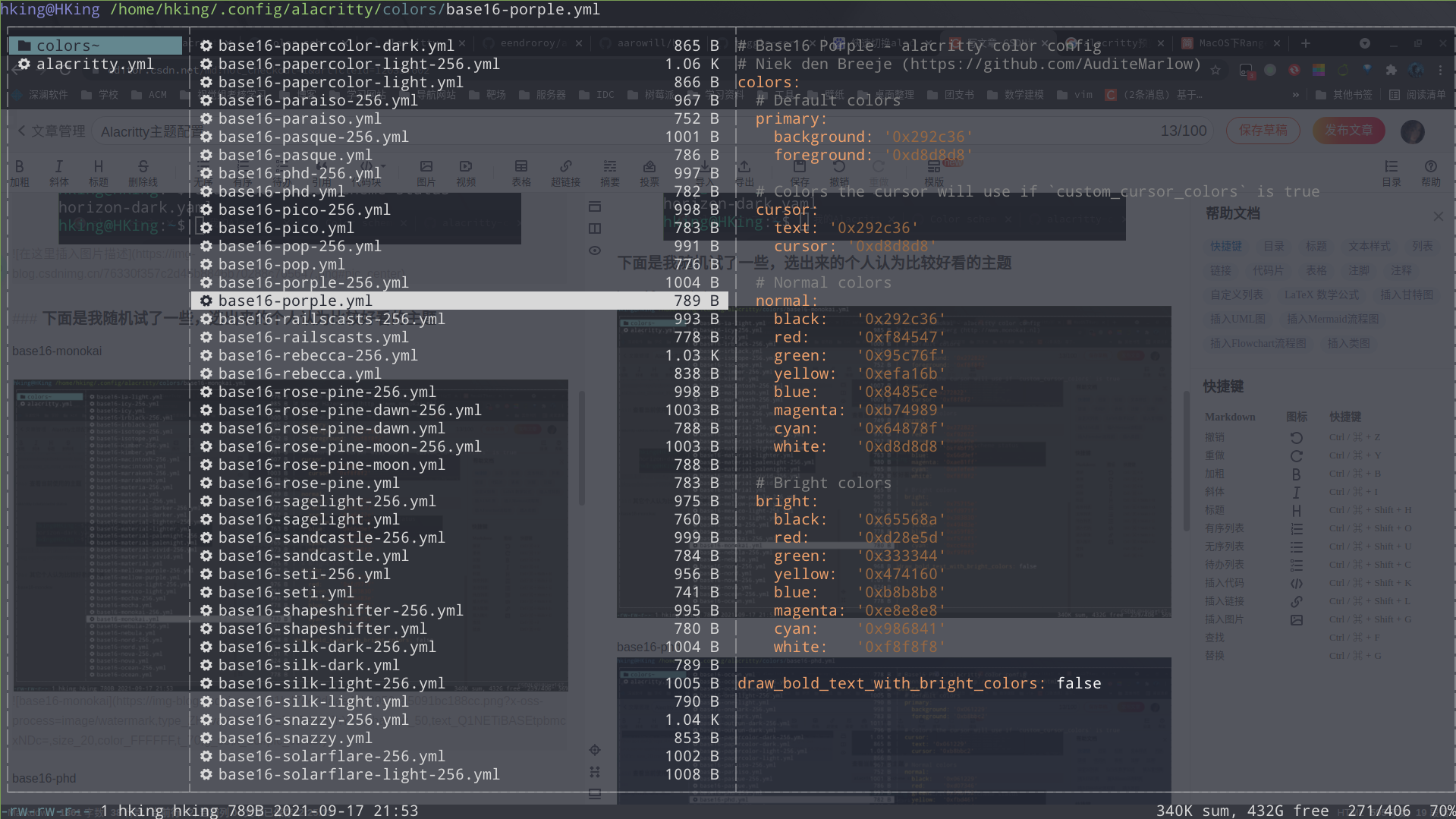 Alacritty主题配置_alacritty配置CSDN博客