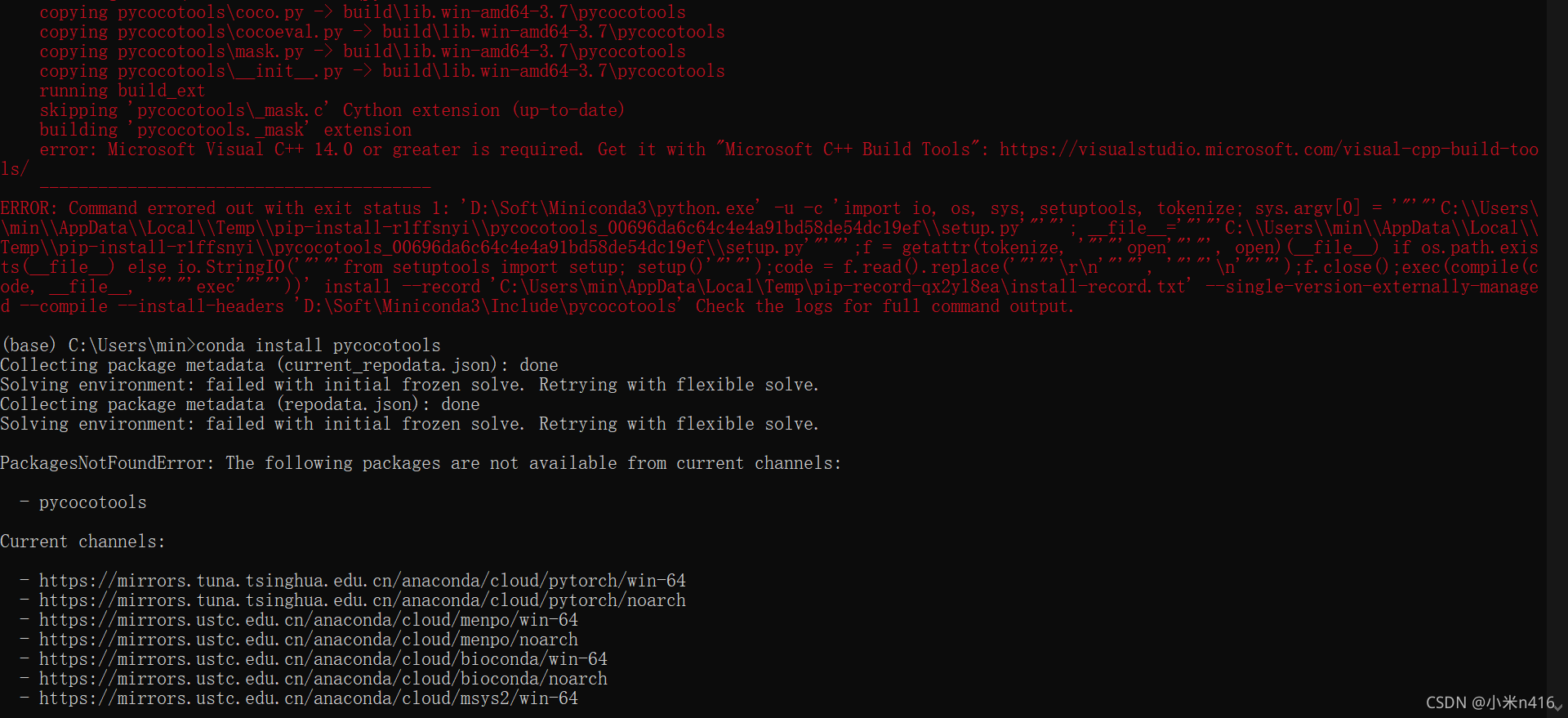 Pycocotools Error Microsoft Visual C 14 0 Is Required