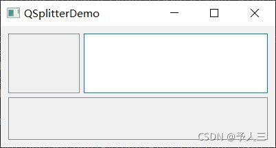 [PyQt5]基本控件19 - 分割条QSplitter