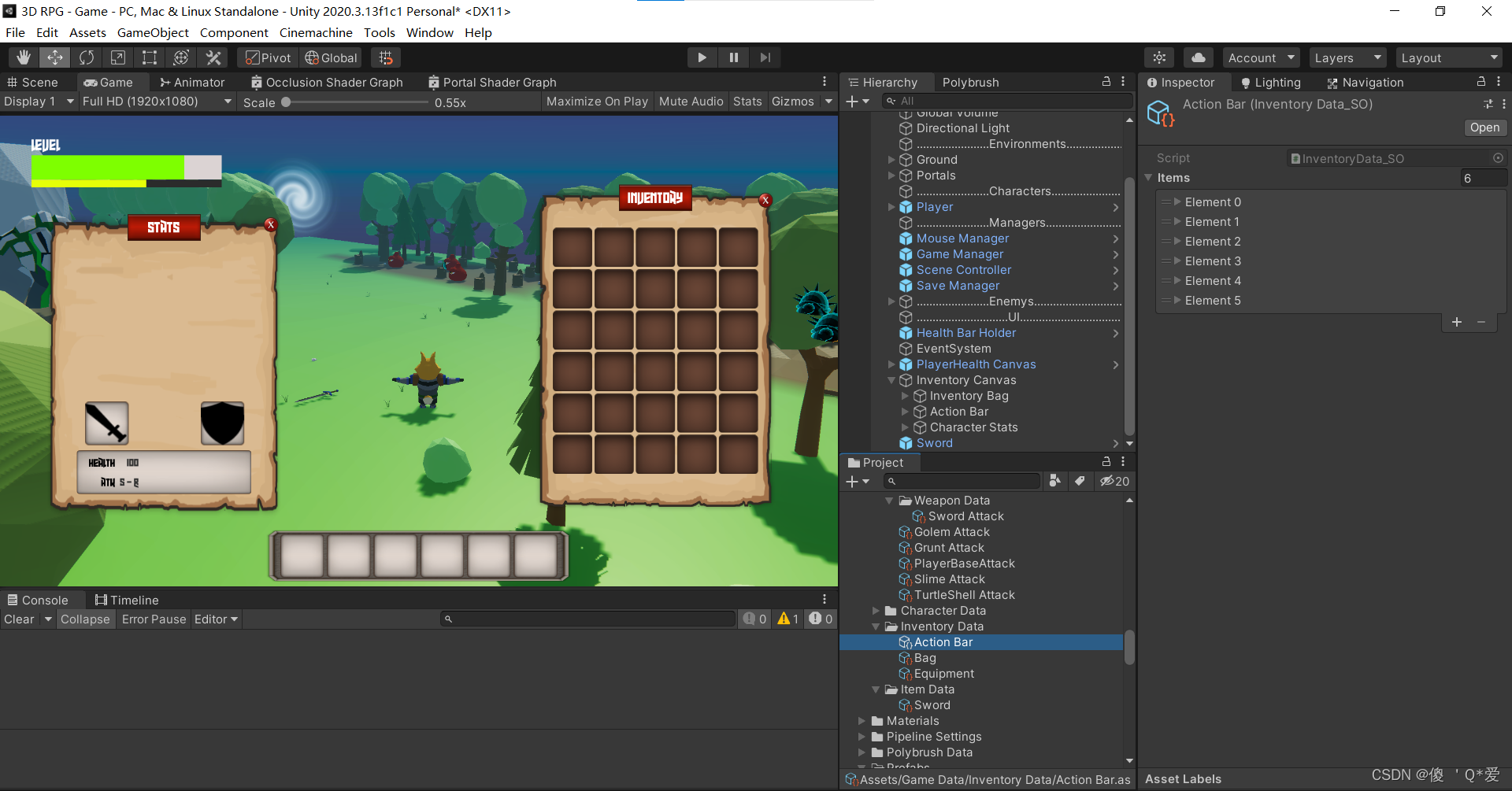 unity 3D RPG高级教程(九)-CSDN博客