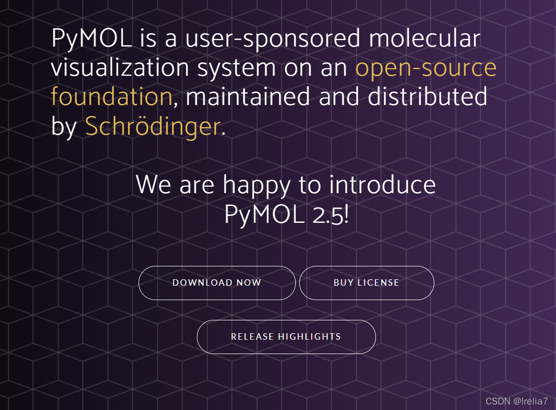 官网PyMoL下载与安装。_pymol官网软件下载与安装-CSDN博客
