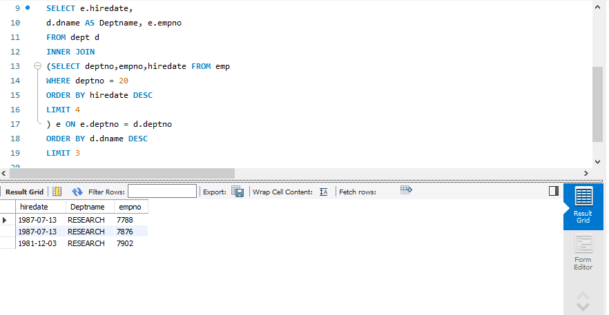 View the execution plan with MySQL Workbench - Programmer Sought