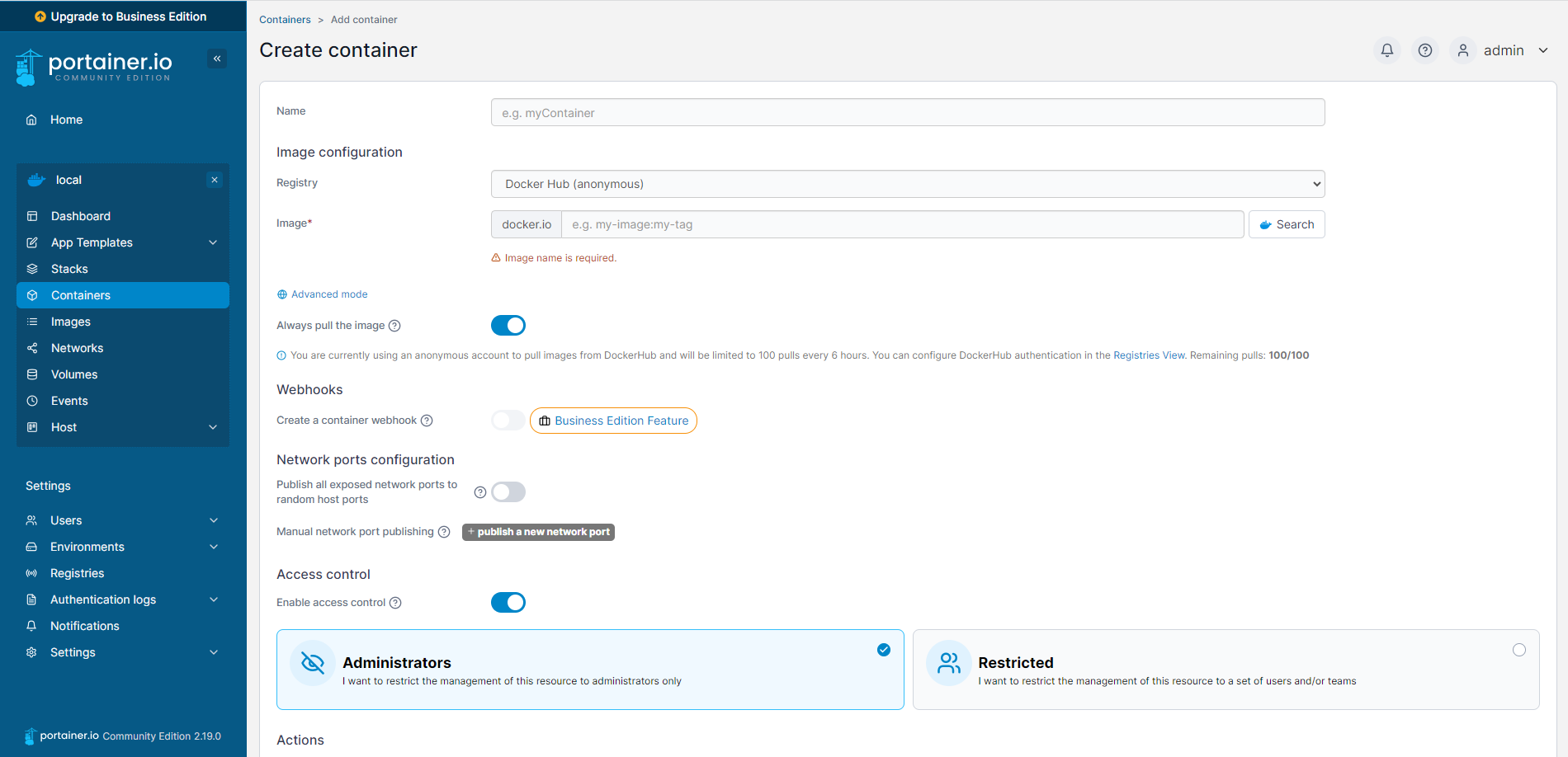 5.docker可视化工具(Portainer)