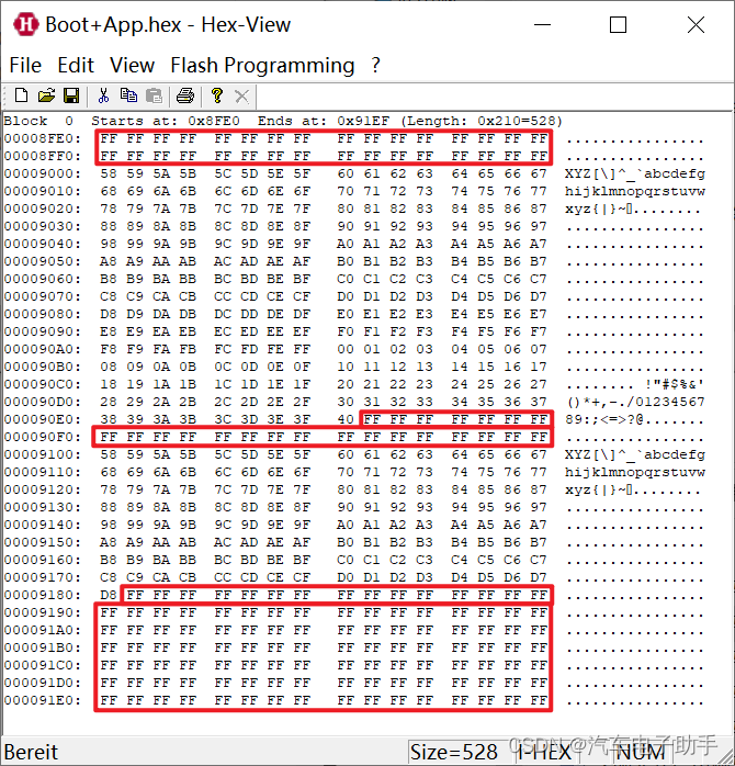 【嵌入式烧录/刷写文件】-2.5-Fill填充Intel Hex文件