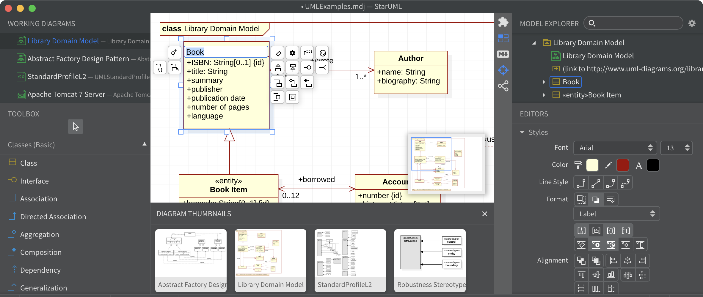 UML 绘制工具 starUML 入门介绍