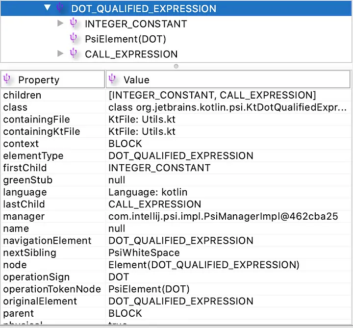 PSIViewer可以让您检查PSI节点所持有的属性