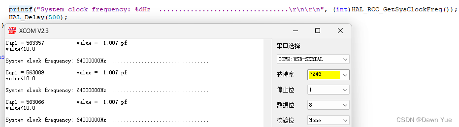 stm32f103rct6使用内部晶振作为时钟源