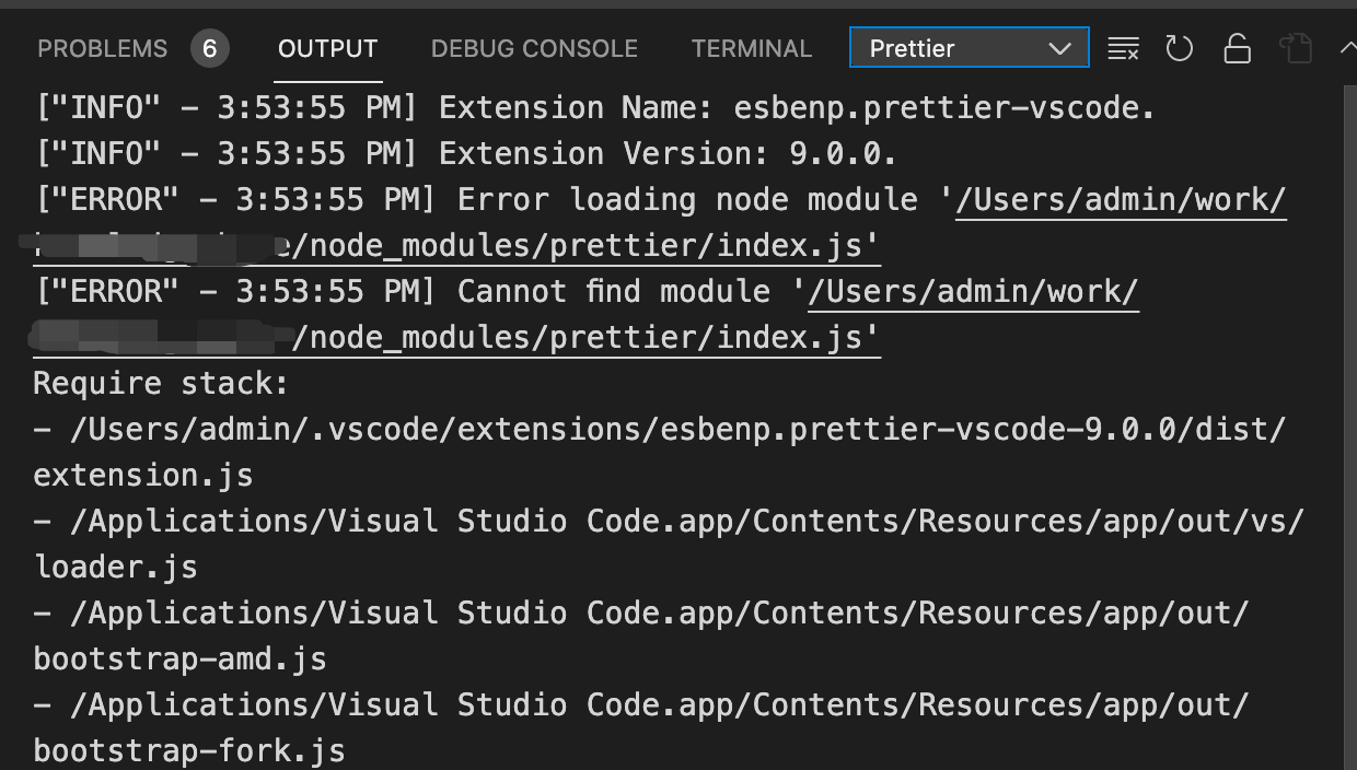 vscode  prettier Ҳ npm ı