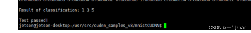 nano@nano-desktop:/usr/src/cudnn_samples_v8/mnistCUDNN$