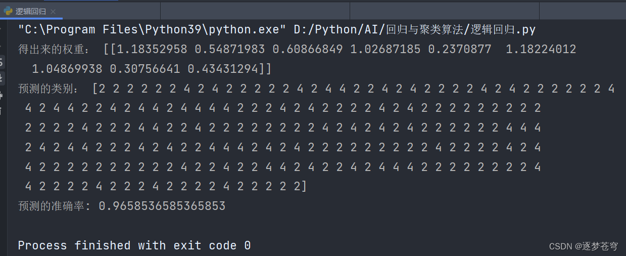 回归与聚类算法系列⑤：逻辑回归