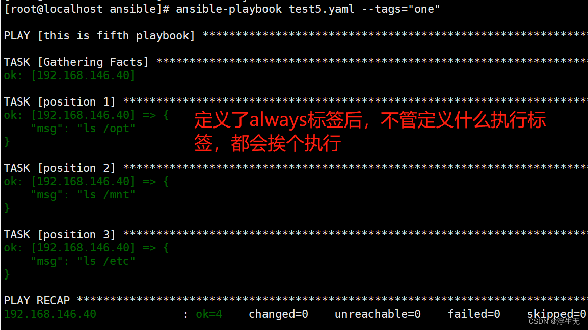 Ansible --- playbook 剧本