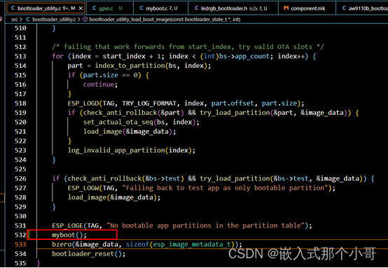 ESP32修改BootLoader：在boot中添加GPIO和IIC驱动方式