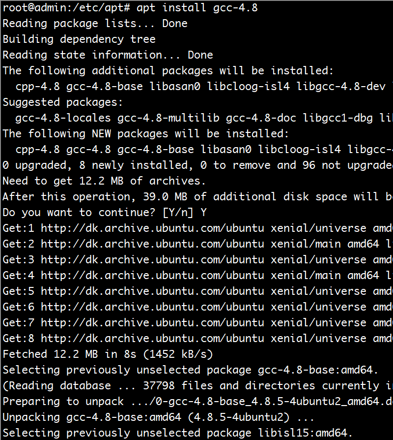 ubuntu20.04版本安装gcc4.8_ubuntu20.4安装低版本的gcc4.8CSDN博客