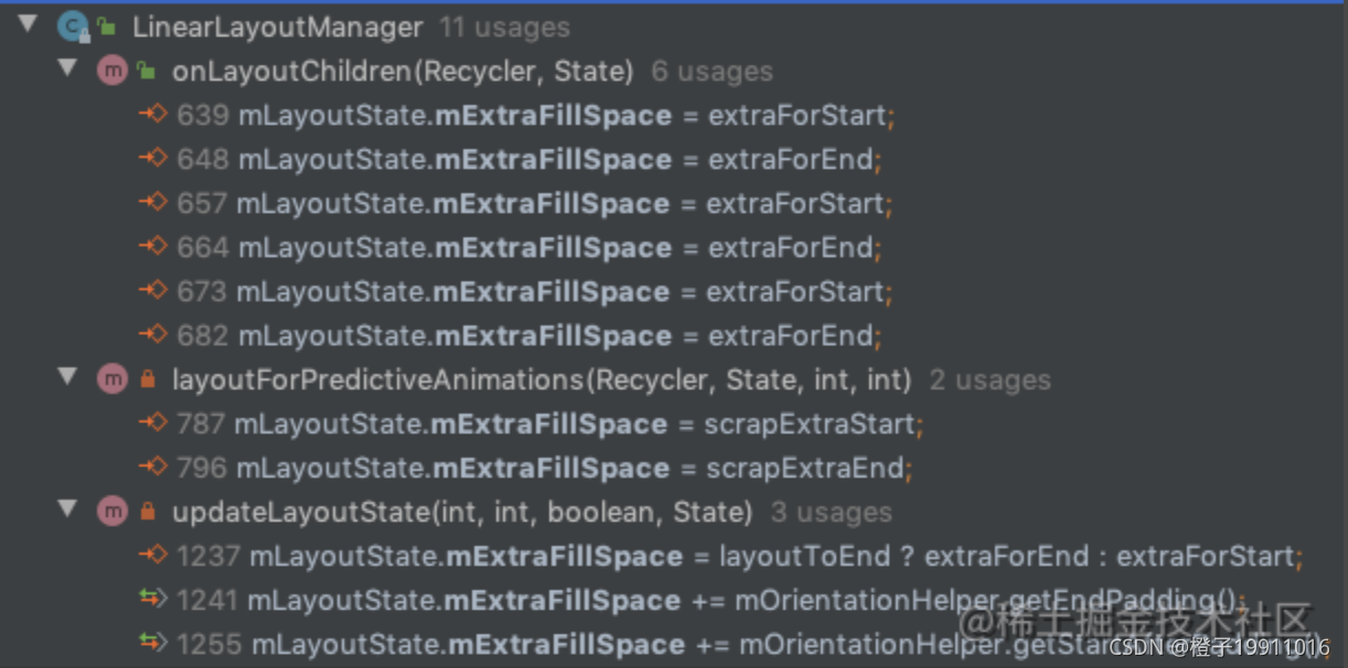 LinearLayoutManager