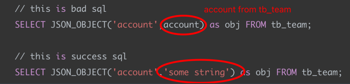 JSqlParser4.3版本无法解析mysql中JSON_OBJECT函数抛出ParseException异常