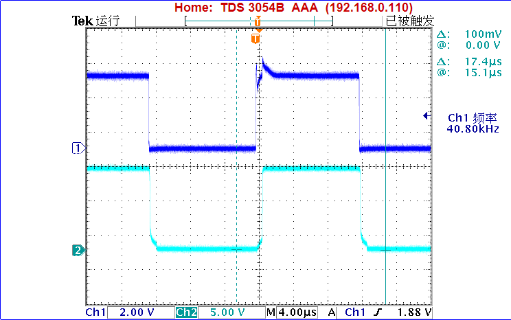 ▲ 图2.2.4 L293 输出信号