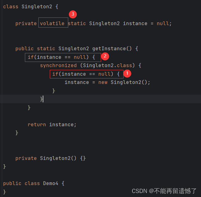 【JavaEE】多线程案例-单例模式