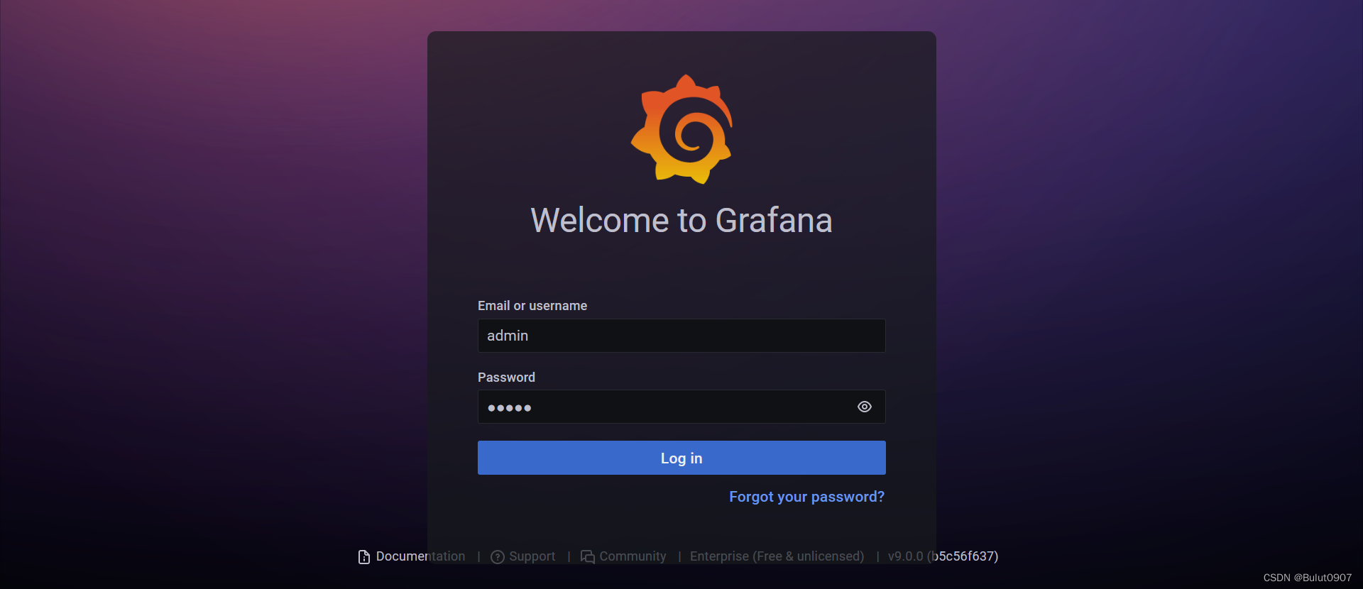 grafana Web