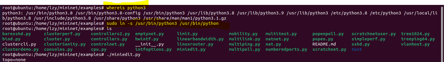 解决：/Usr/Bin/Env: 'Python': No Such File Or  Directory_Miniedit.Py报错_Asjodnobfy的博客-Csdn博客