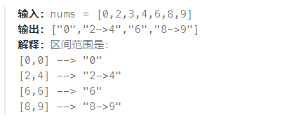 2023-08-26 LeetCode每日一题（汇总区间）