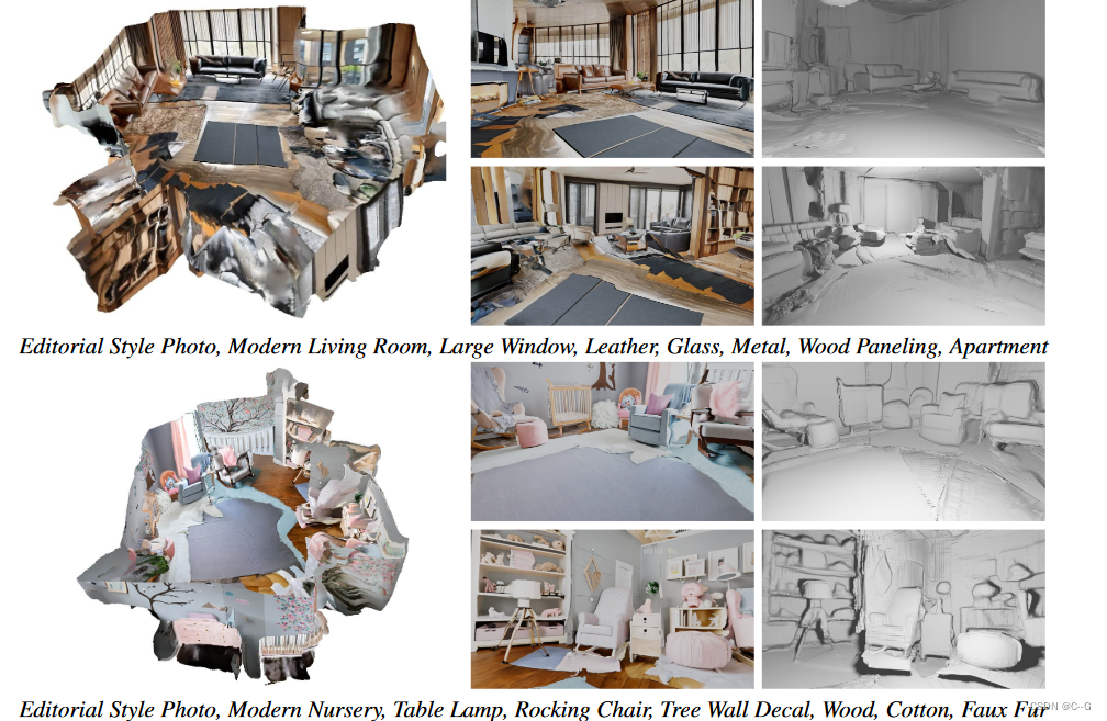 98、Text2Room: Extracting Textured 3D Meshes from 2D Text-to-Image Models