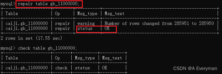 mysql数据表Table is marked as crashed and should be repaired 的解决办法
