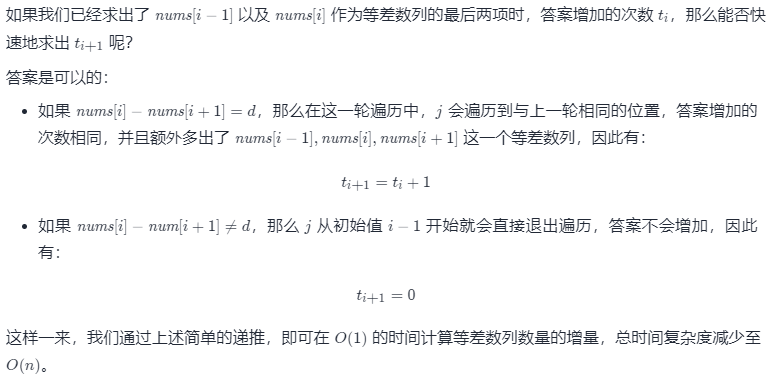 LeetCode 413 官方题解 I