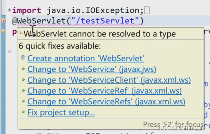 【Java Web】@WebServlet详解-CSDN博客