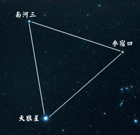 天狼星-冬季大三角最亮的一颗星